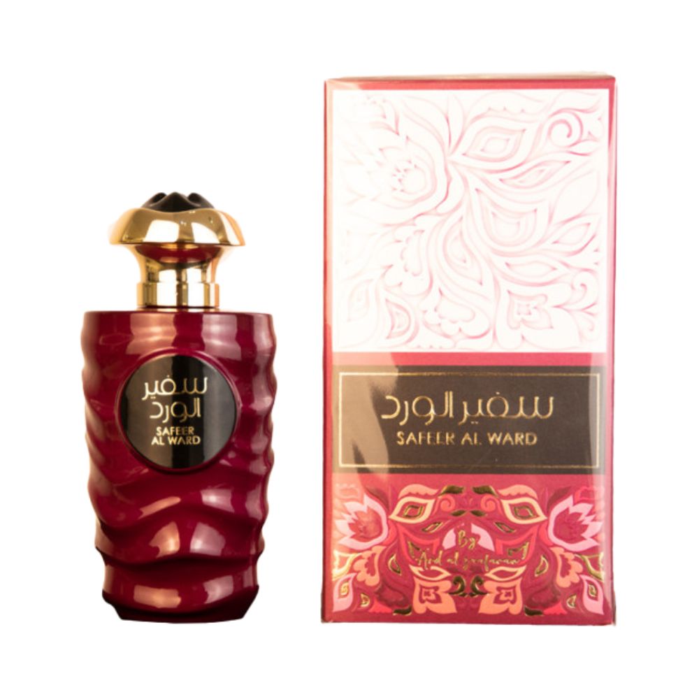 Frasco oficial do perfume ARD AL ZAAFARAN SAFEER AL WARD EDP 100ML
