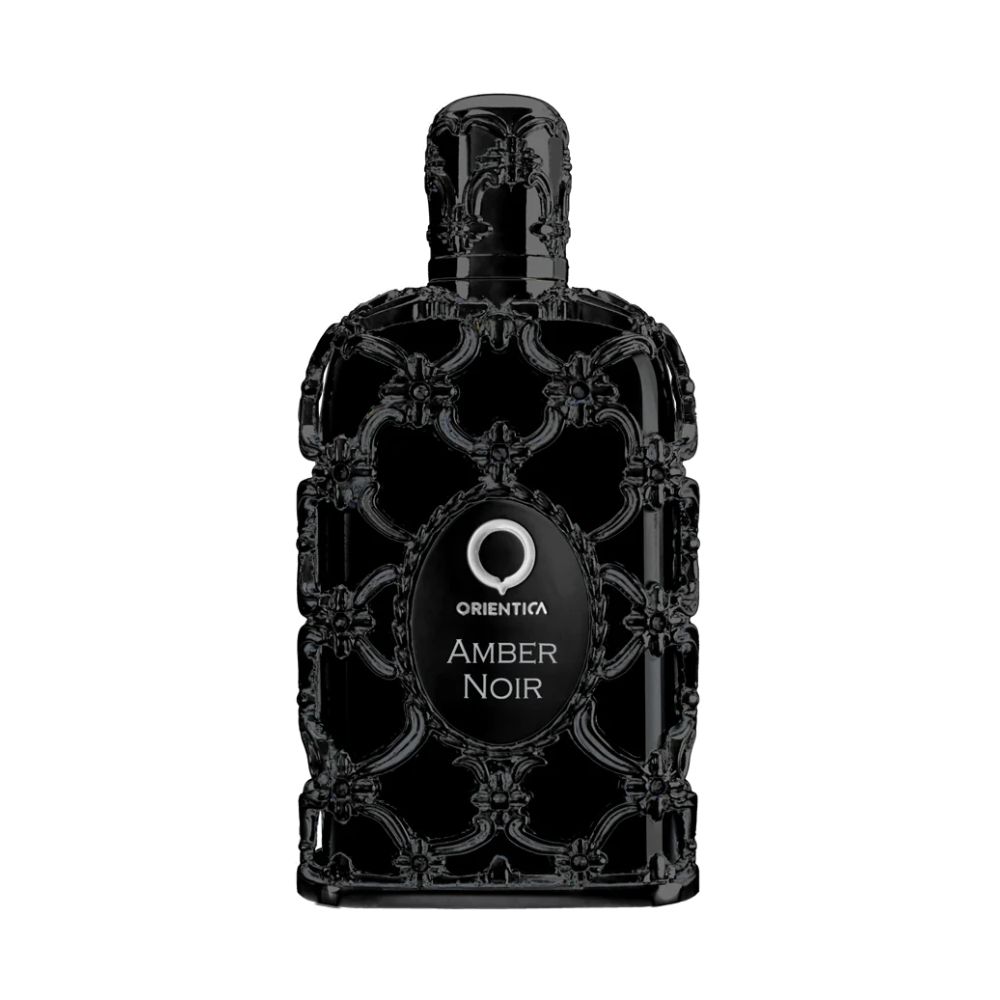 Frasco oficial do perfume ORIENTICA AMBER NOIR EDP 80ML