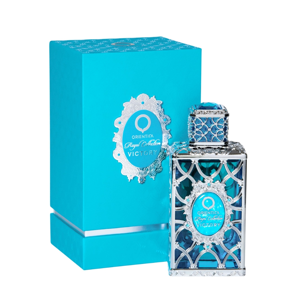 Frasco oficial do perfume ORIENTICA ROYAL VICTORY EDP 80ML