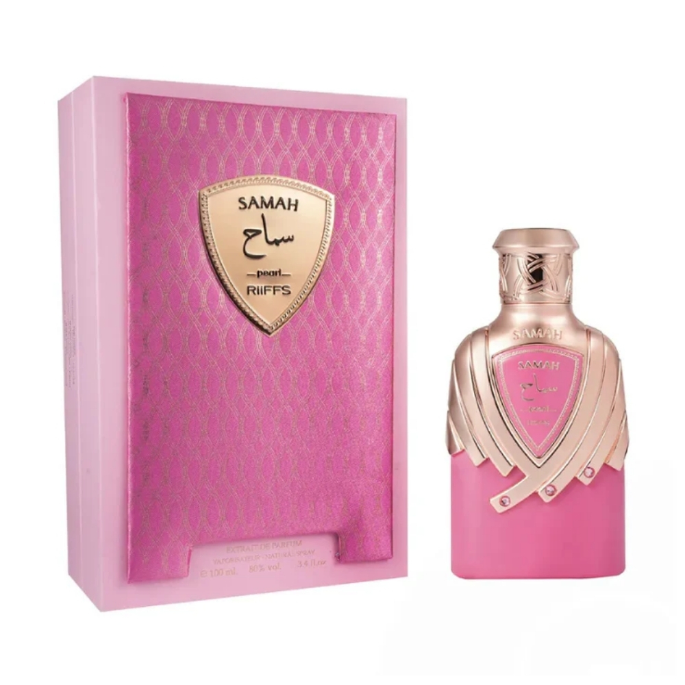 Frasco oficial do perfume RIIFFS SAMAH PEARL EXTRAIT DE PARFUM 100ML