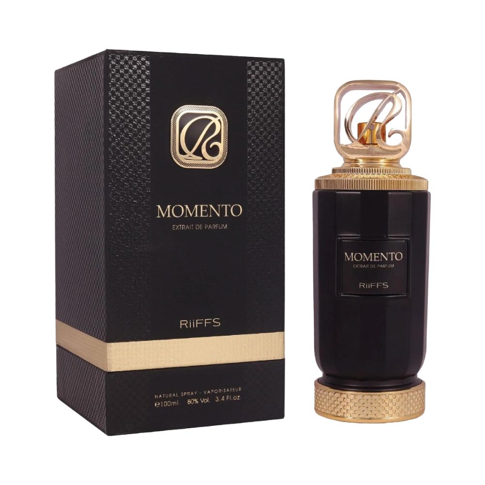 Frasco oficial do perfume RIIFFS MOMENTO EDP 100ML
