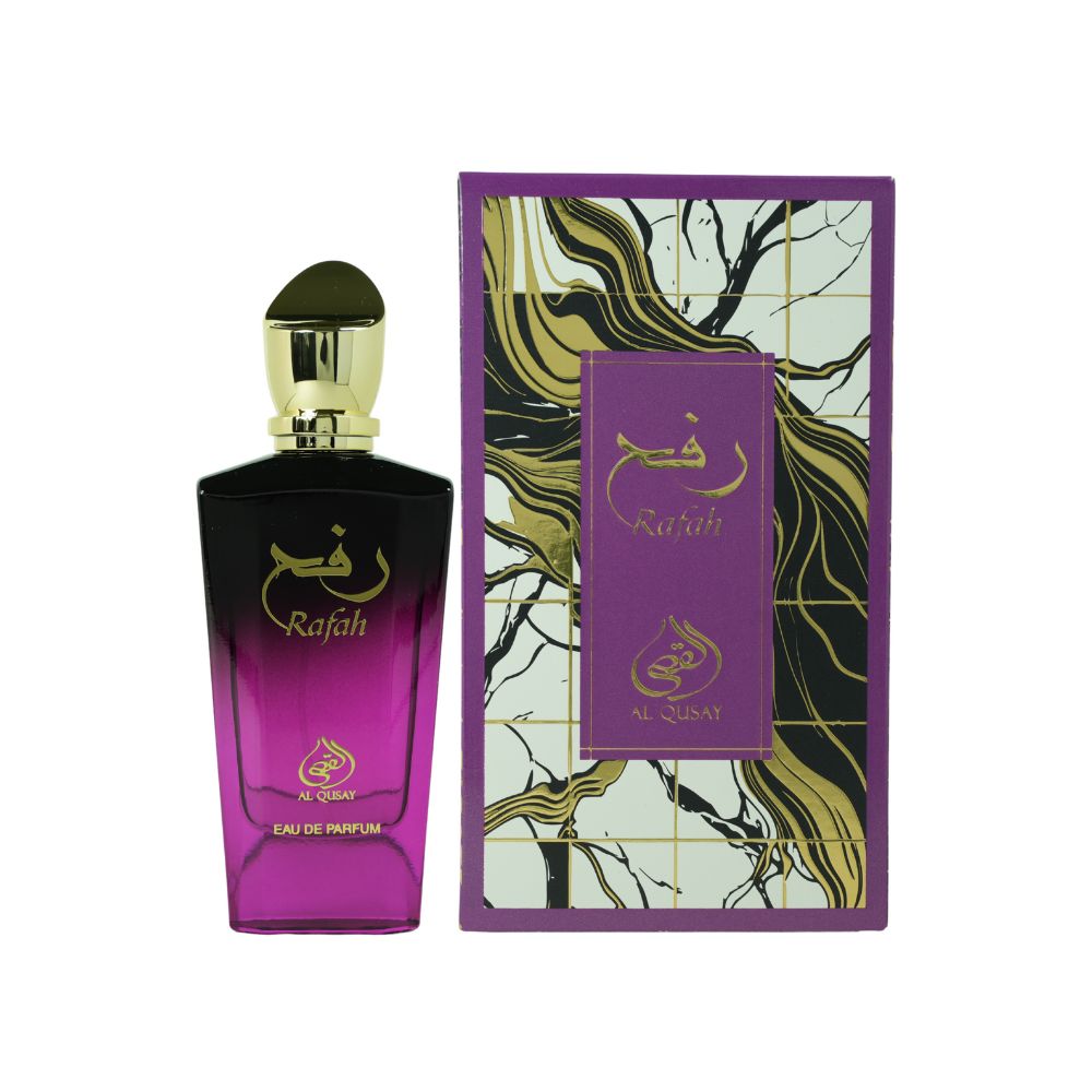 Frasco oficial do perfume AL QUSAY RAFAH EDP 100ML