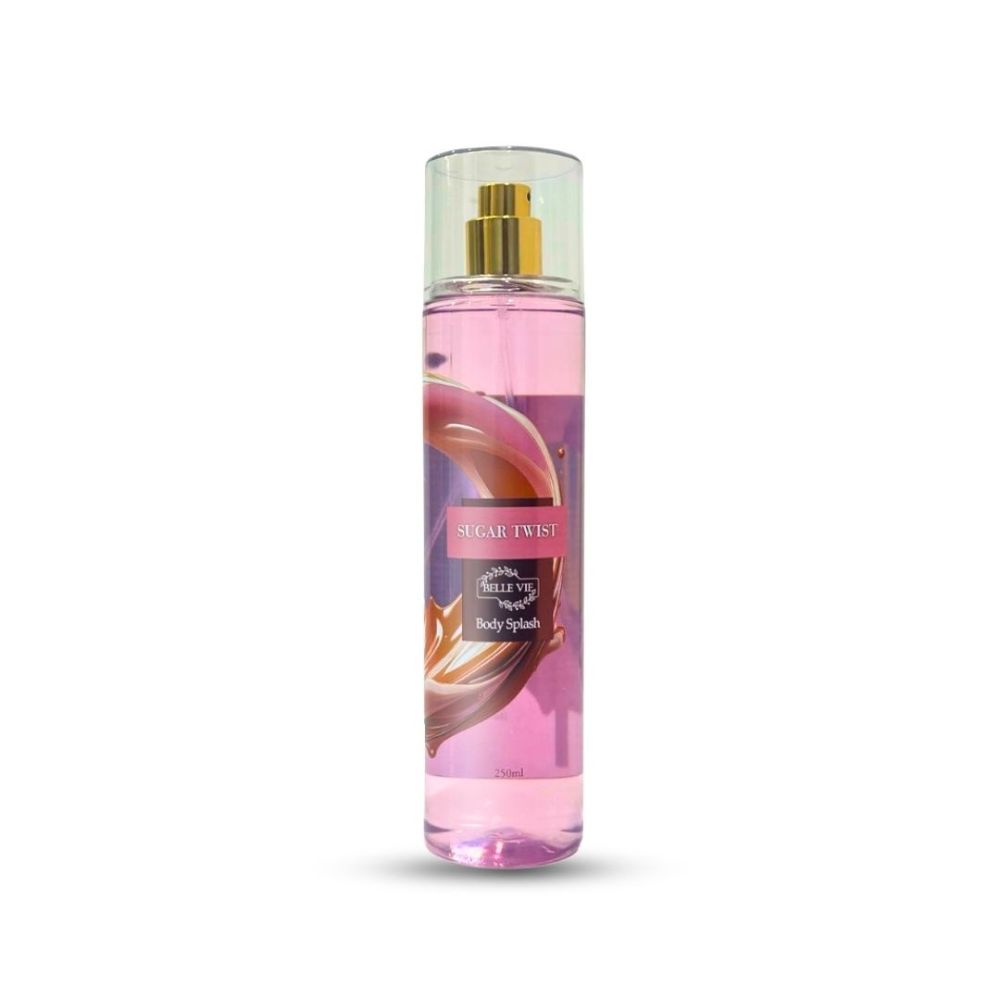 Frasco oficial do perfume BELLE VIE BODY SPLASH SUGAR TWIST 250ML