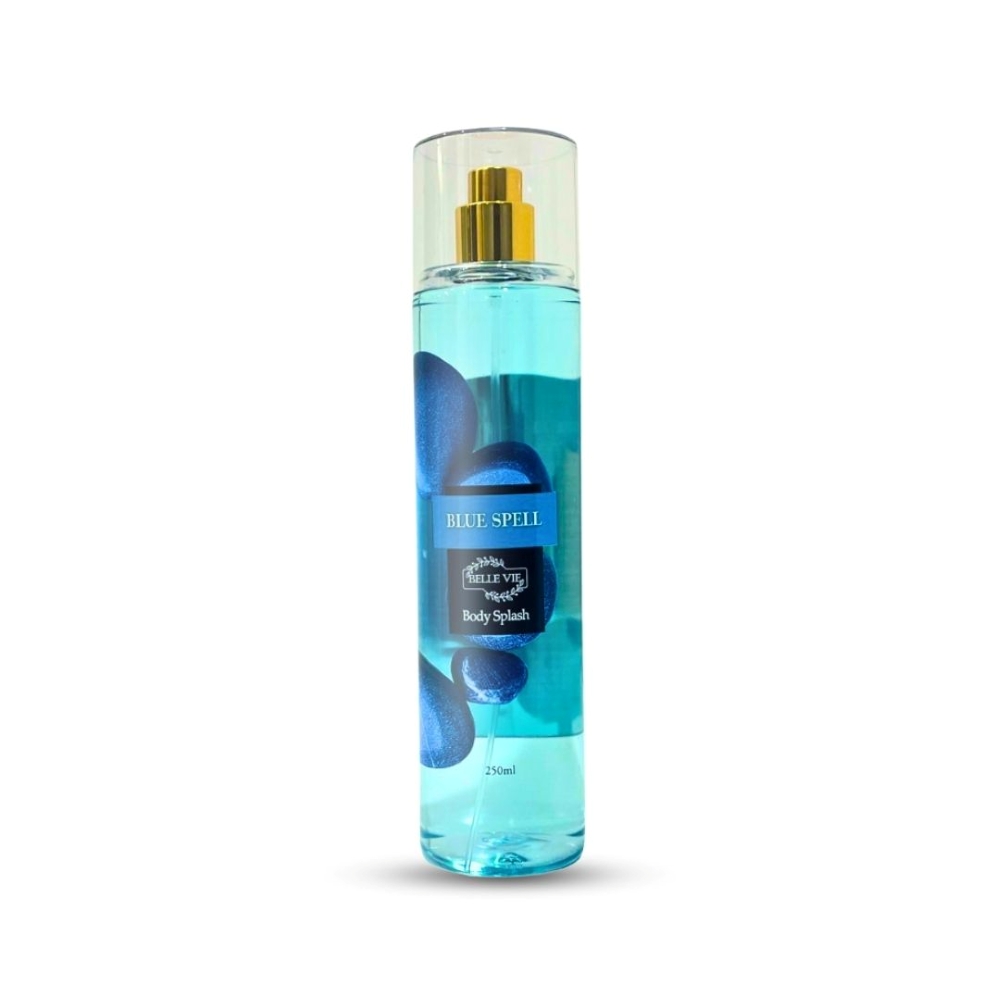 Frasco oficial do perfume BELLE VIE BODY SPLASH BLUE SPELL 250ML