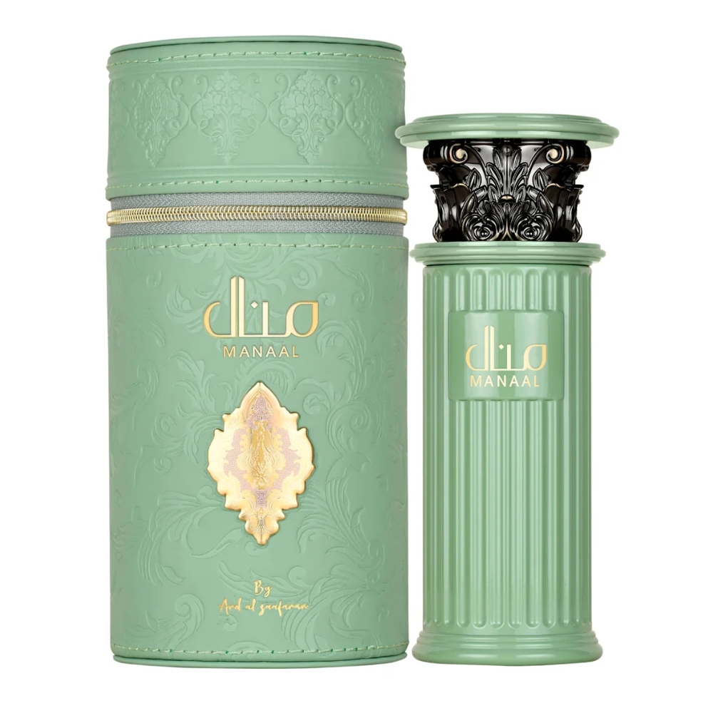 Frasco oficial do perfume ARD AL ZAAFARAN MANAAL EDP 100ML
