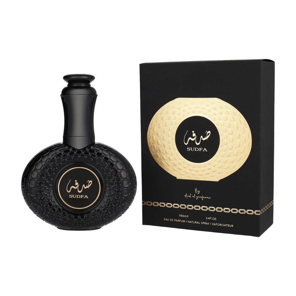 Frasco oficial do perfume ARD AL ZAAFARAN SUDFA EDP 100ML