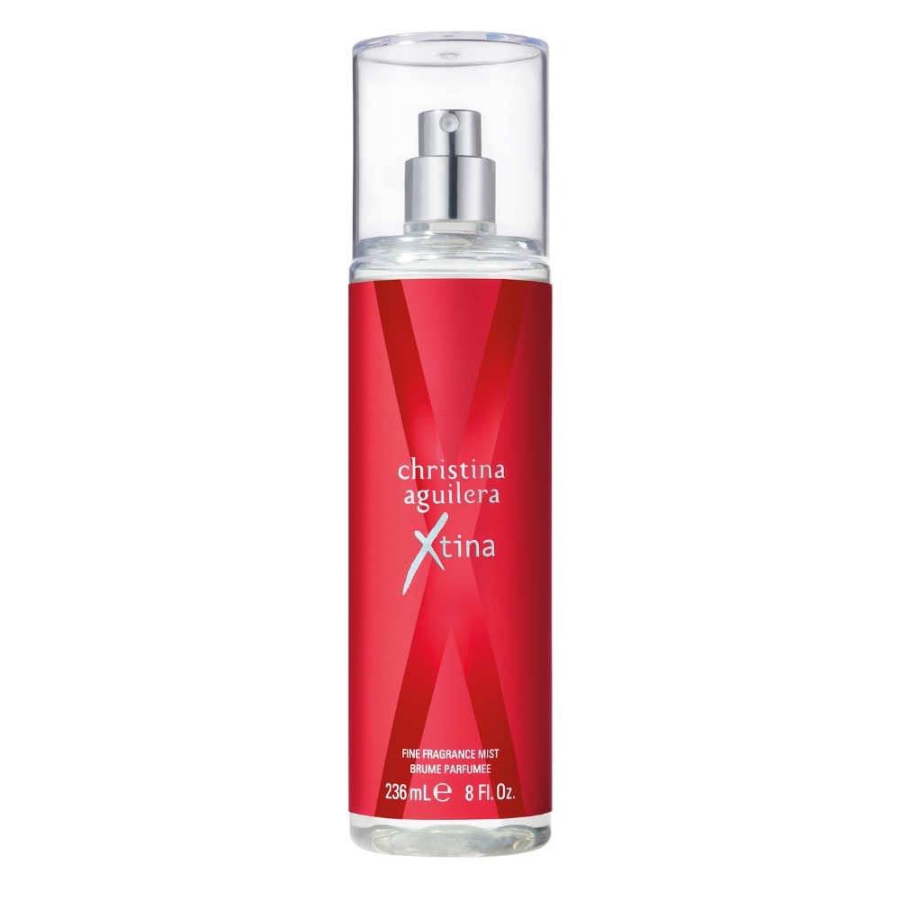 Frasco oficial do perfume CHRISTINA AGUILERA XTINA BODY MIST 236ML