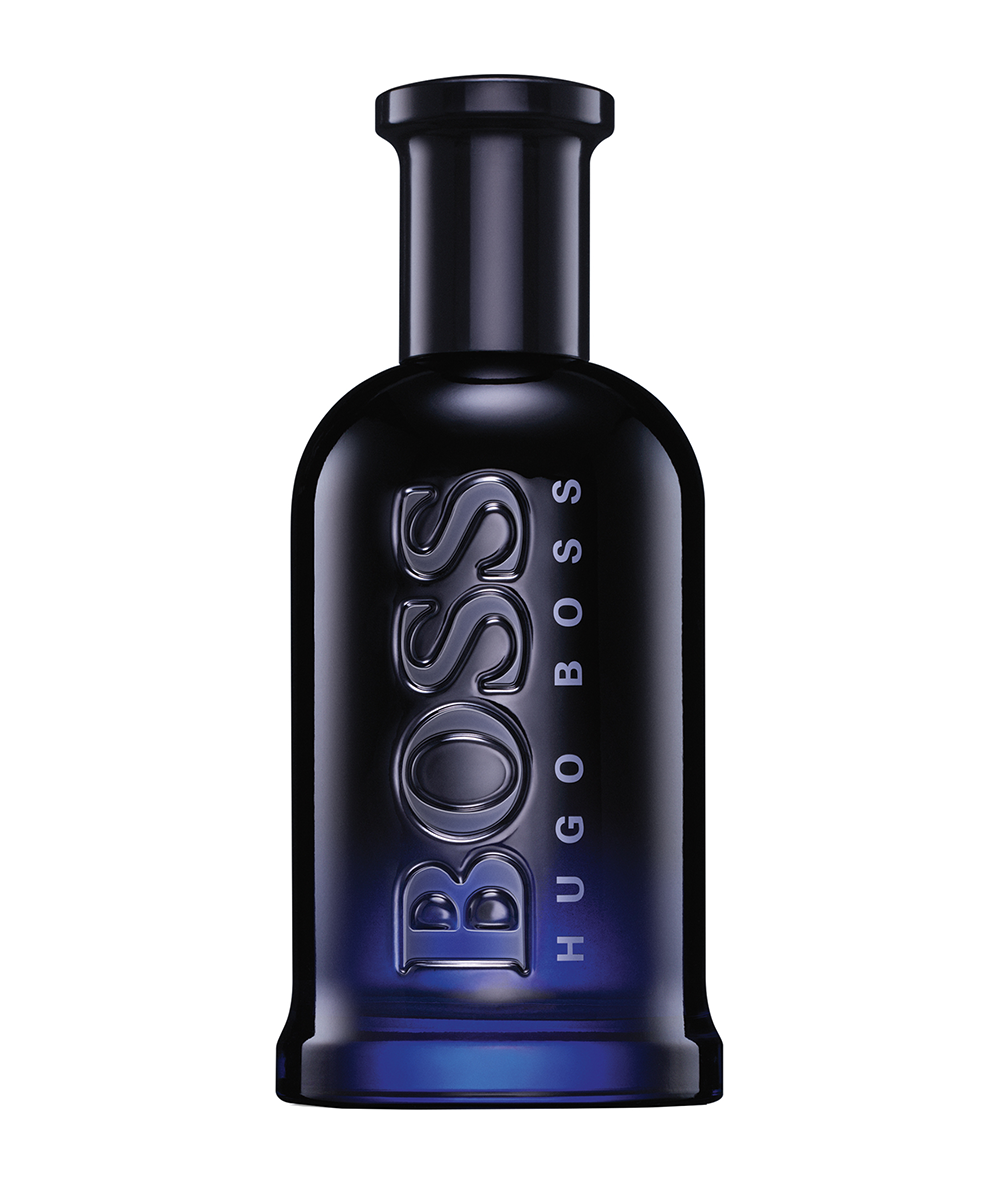 Frasco oficial do perfume HB BOSS BOTTLED NIGHT FOR MEN EDT 100ML