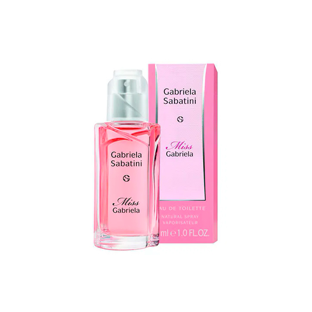 Frasco oficial do perfume MISS GABRIELA EDT 30ML