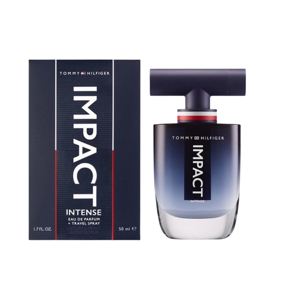 Frasco oficial do perfume TH TOMMY IMPACT INTENSE EDP 50ML