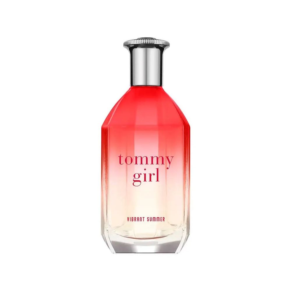 Frasco oficial do perfume TH TOMMY GIRL VIBRANT SUMMER EDT 100ML