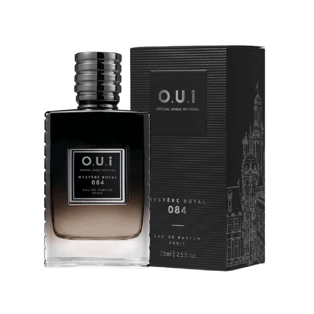 Frasco oficial do perfume OUI MYSTERE ROYAL 084 EDP 75ML