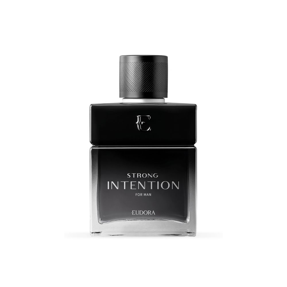 Frasco oficial do perfume EUD STRONG INTENTION FOR MAN DEO COL 100ML