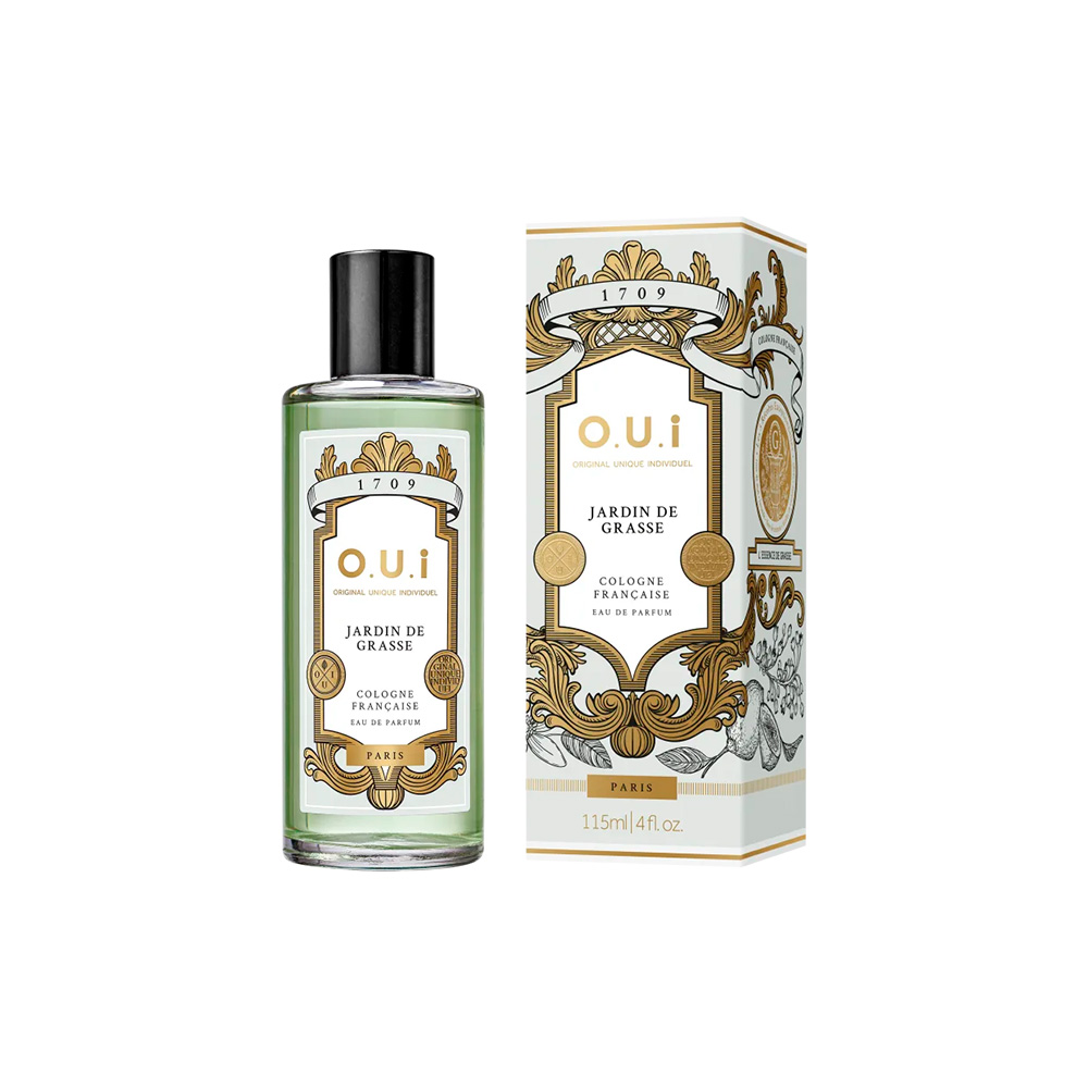 Frasco oficial do perfume OUI JARDIN DE GRASSE C VALVULA EDP 100ML