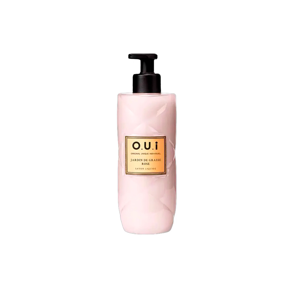 Frasco oficial do perfume OUI SAB LIQ JARDIN DE GRASSE ROSE 400ML