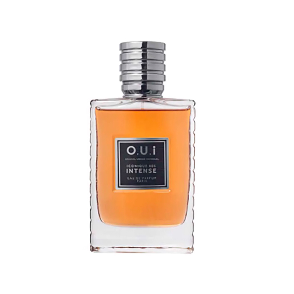 Frasco oficial do perfume OUI ICONIQUE INTENSE 001 EDP 75ML