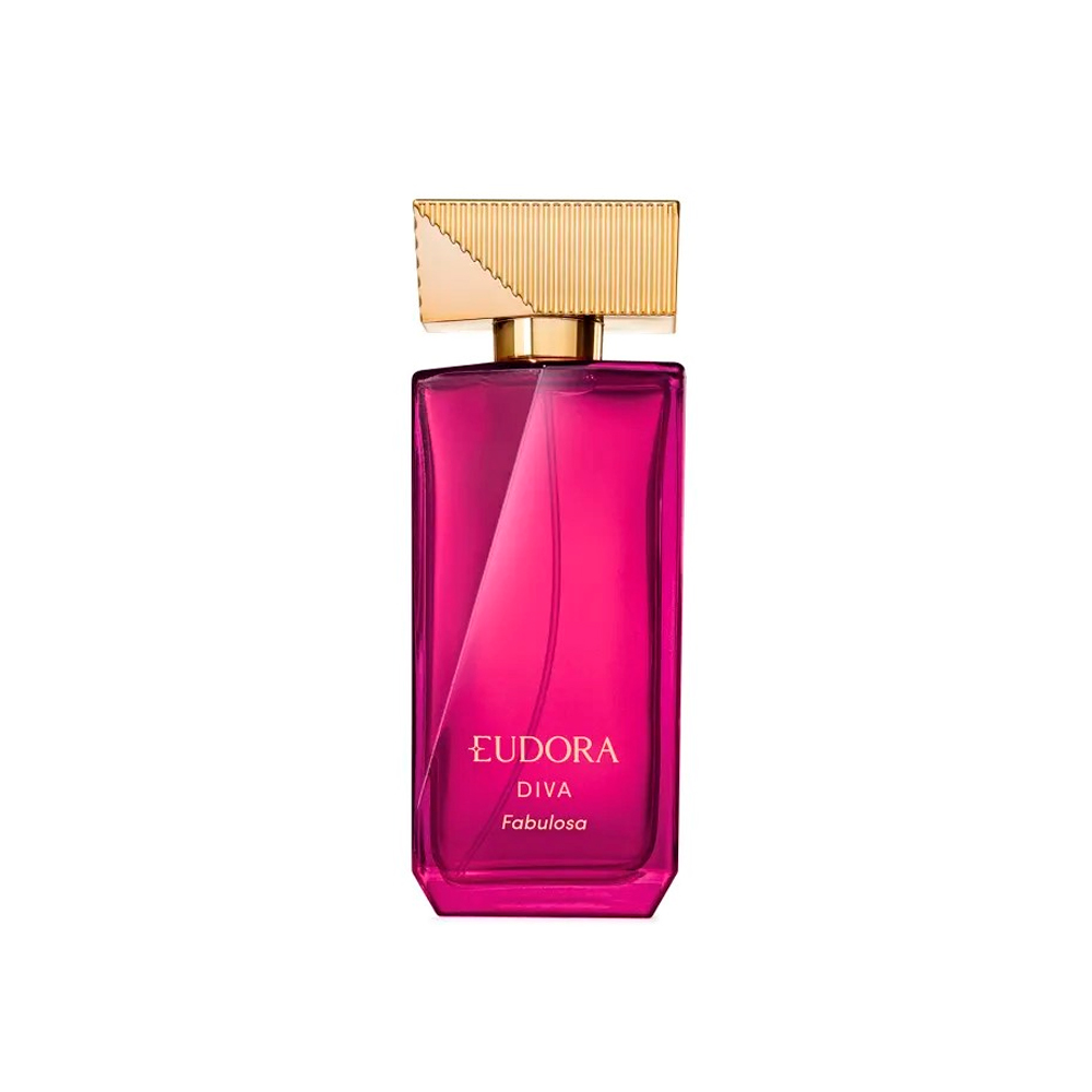 Frasco oficial do perfume EUD DIVA FABULOSA DEO COL 100ML