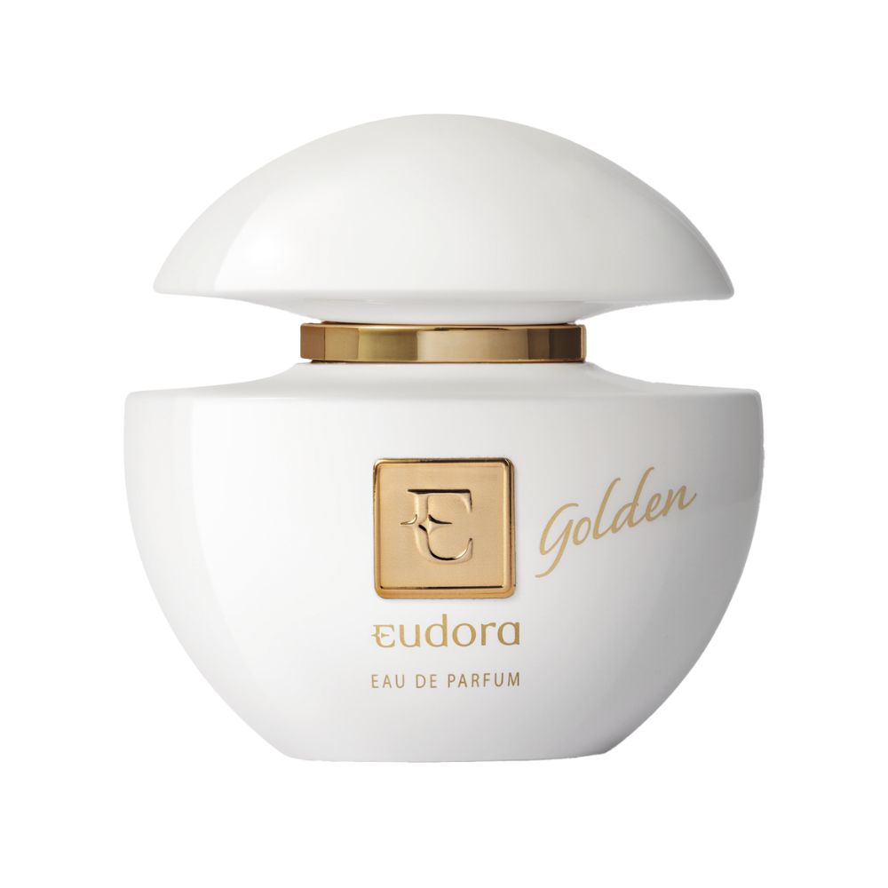 Frasco oficial do perfume EUD GOLDEN EDP 75 ML