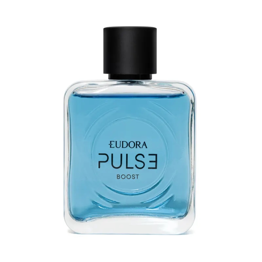 Frasco oficial do perfume EUD PULSE BOOST DEO COL 100ML