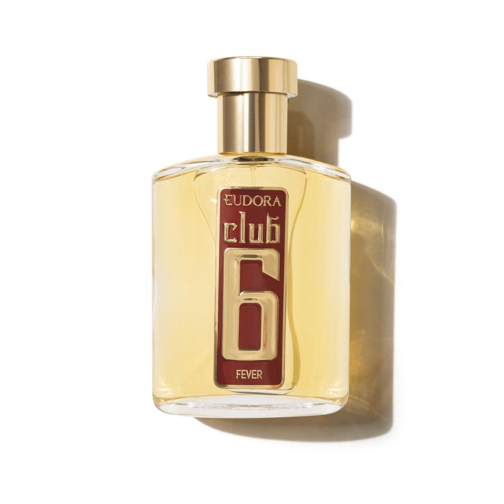 Frasco oficial do perfume EUD CLUB 6 FEVER DEO COL 95ML