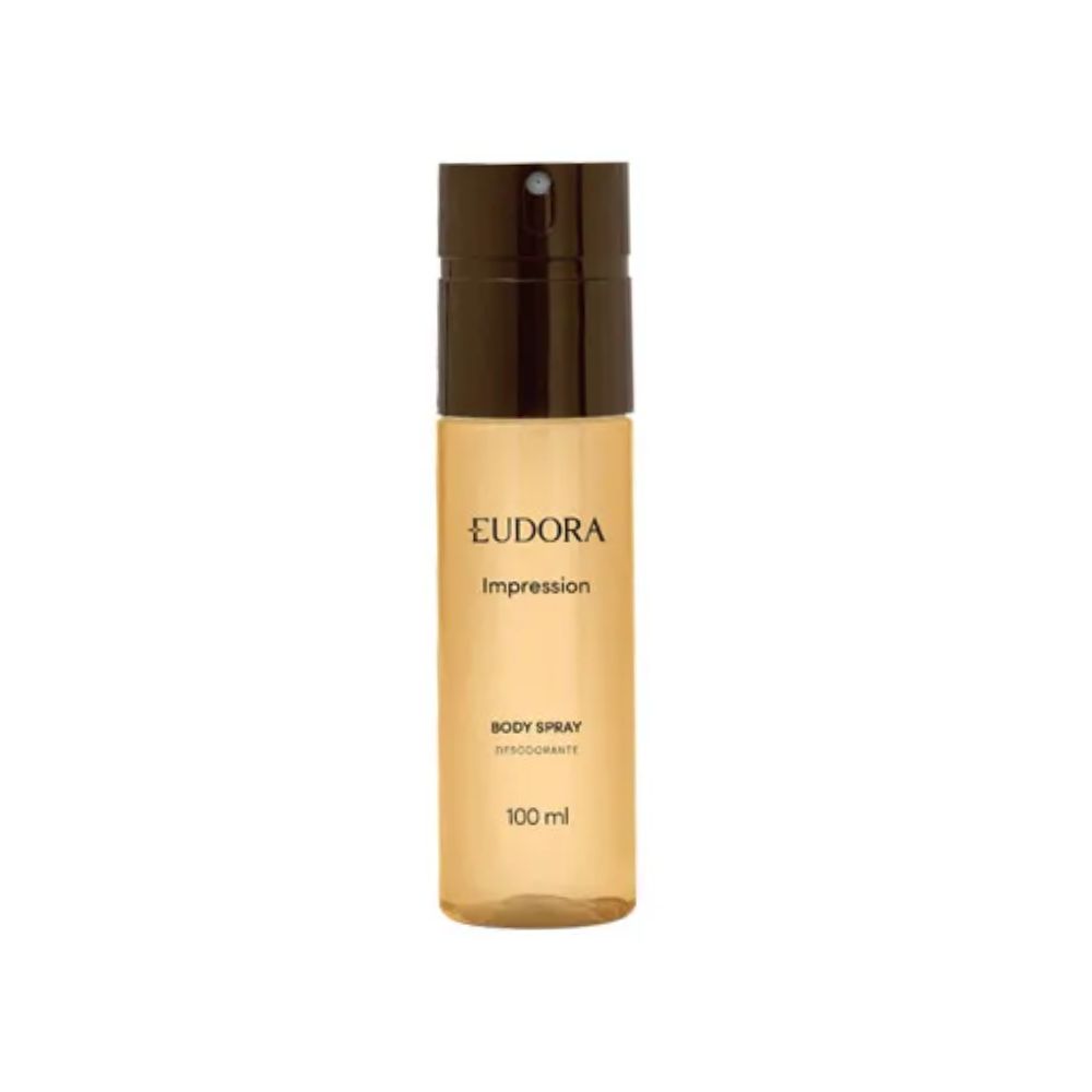 Frasco oficial do perfume EUD IMPRESSION FOR MAN BODY SPRAY 100ML