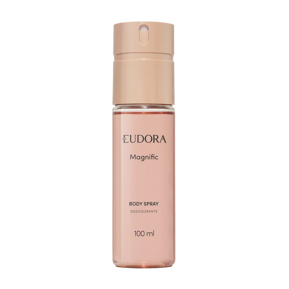 Frasco oficial do perfume EUD MAGNIFIC BODY SPRAY DESOD 100ML