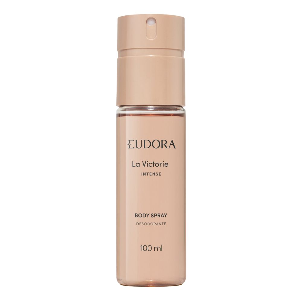 Frasco oficial do perfume EUD LA VICTORIE INTENSE BODY SPRAY 100ML