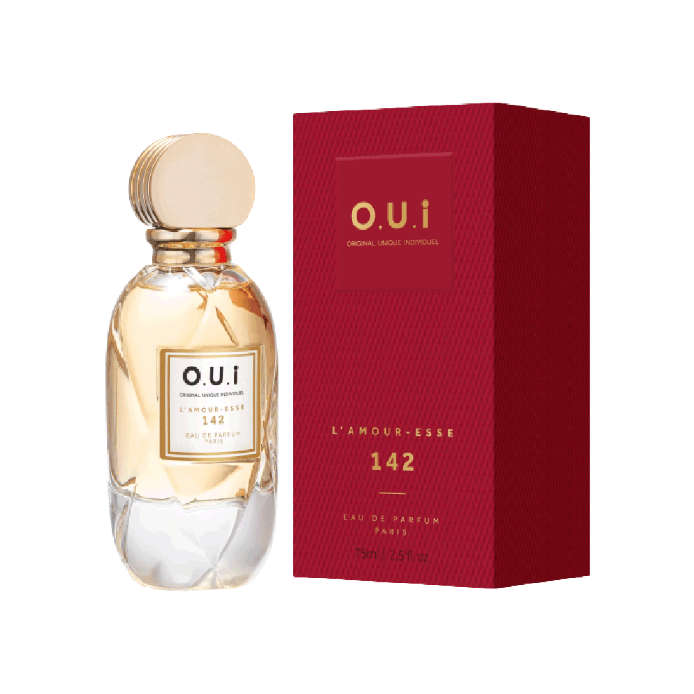 Frasco oficial do perfume OUI LAMOURESSE 142 EDP 75ML