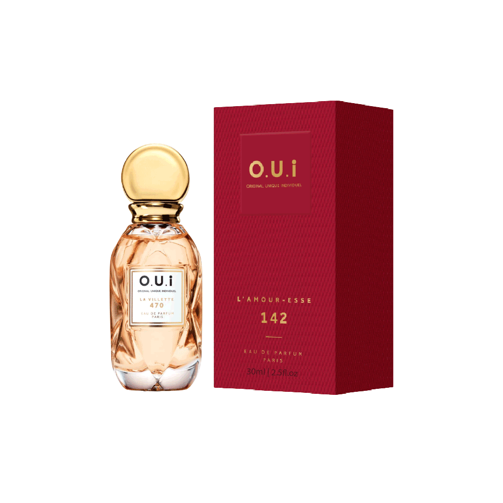 Frasco oficial do perfume OUI LAMOURESSE 142 EDP 30ML