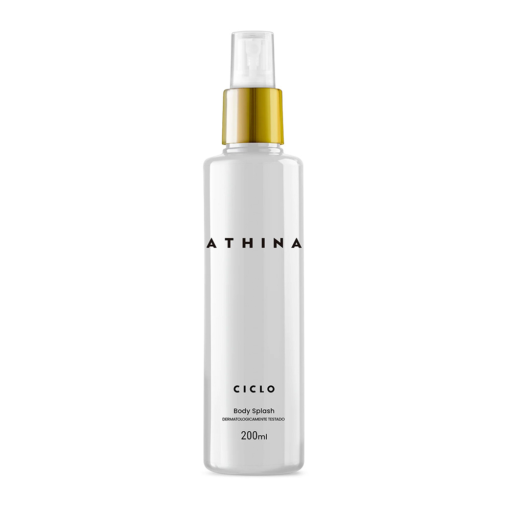 Frasco oficial do perfume CICLO BODY SPLASH ATHINA 200ML