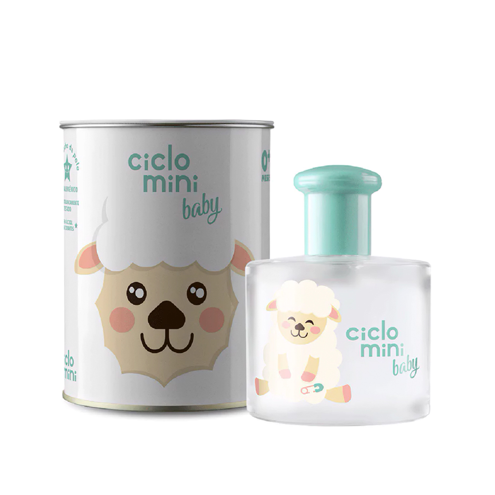 Frasco oficial do perfume CICLO AGUA DE COL LATA BEE 100ML