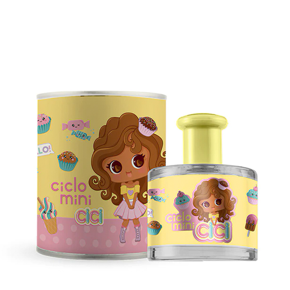 Frasco oficial do perfume CICLO DEO COL LATA CICI MEL 100ML