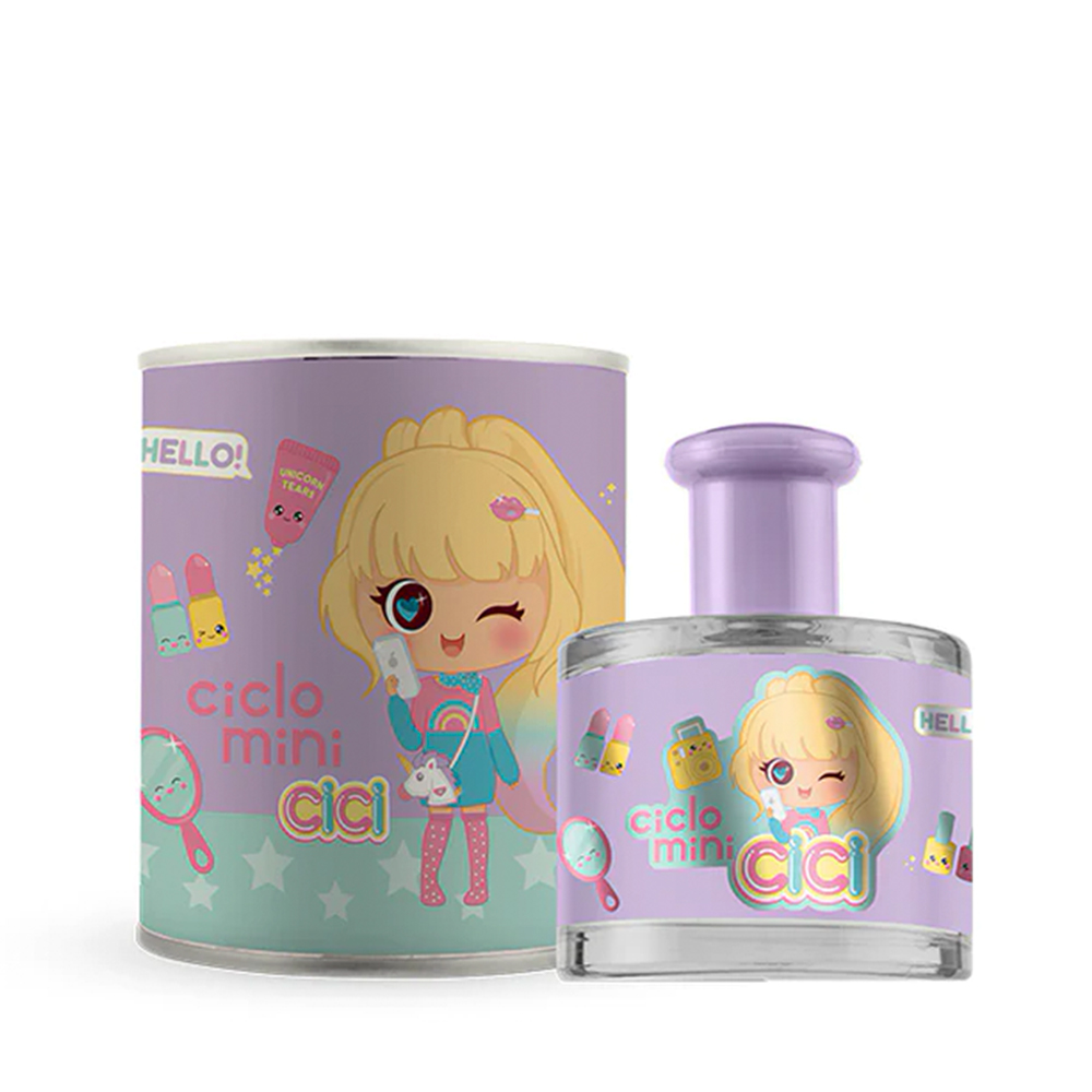 Frasco oficial do perfume CICLO DEO COL LATA CICI BELA 100ML