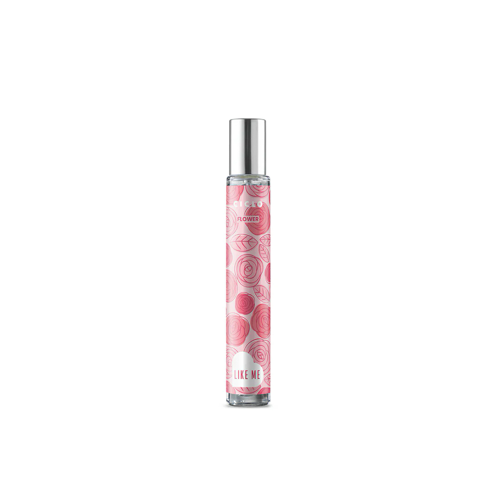 Frasco oficial do perfume CICLO LIKE ME FLOWER DEO COL 30ML