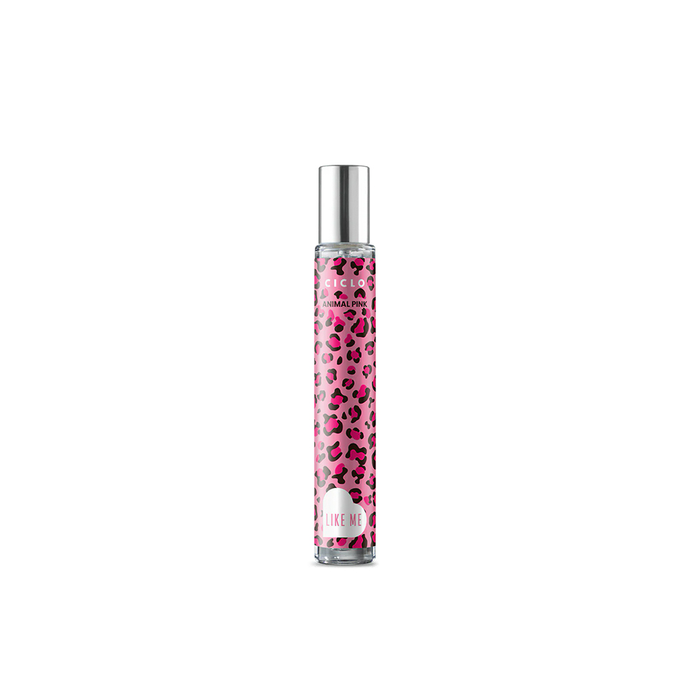 Frasco oficial do perfume CICLO LIKE ME ANIMAL PINK DEO COL 30ML