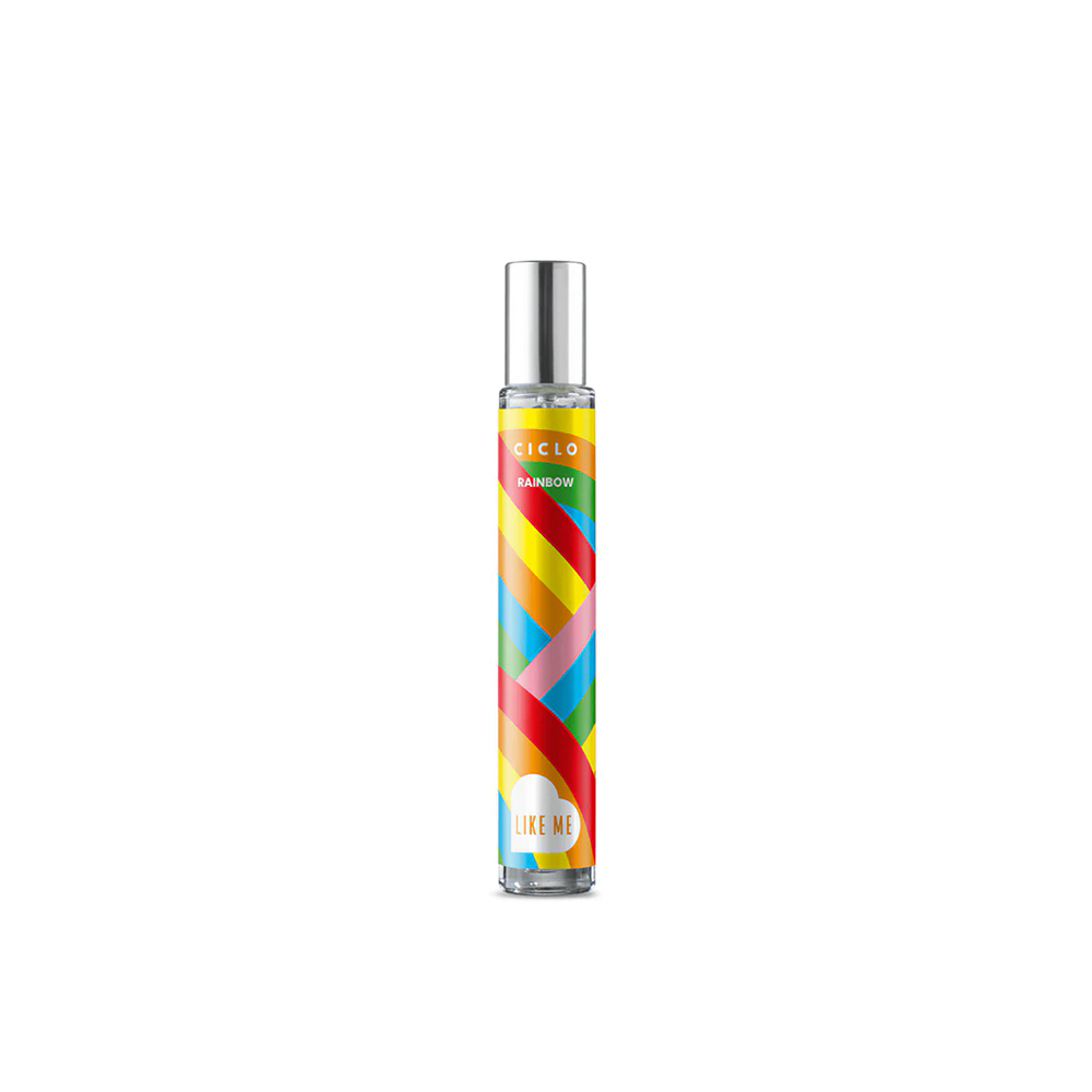 Frasco oficial do perfume CICLO LIKE ME RAINBOW DEO COL 30ML