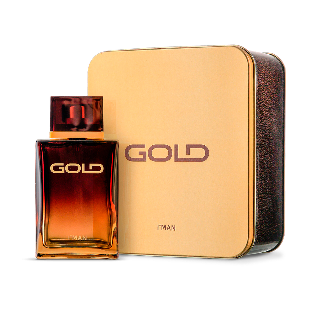 Frasco oficial do perfume CICLO DEO COL I MAN GOLD 100ML