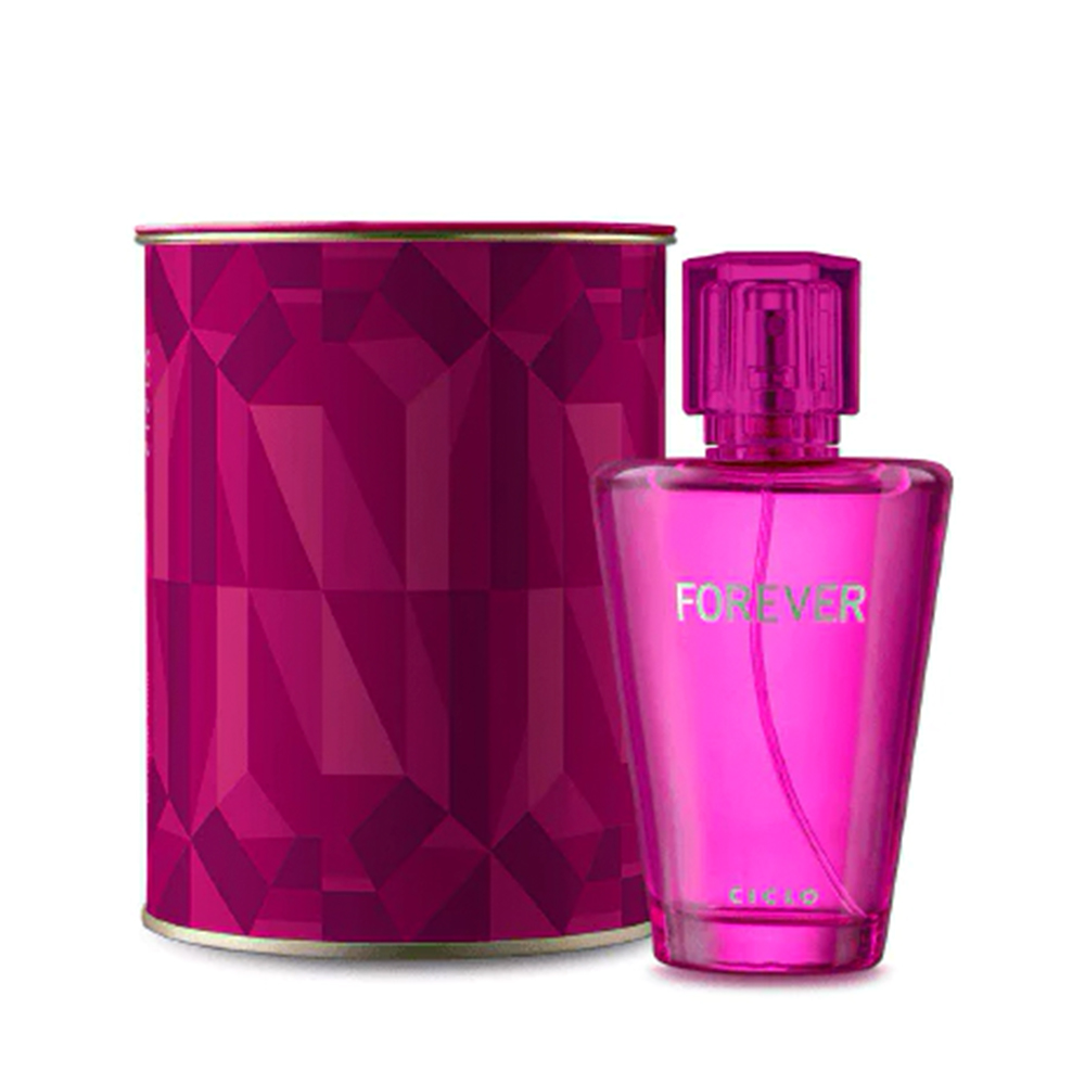 Frasco oficial do perfume CICLO DEO COL LATA FOREVER 100ML BY LM