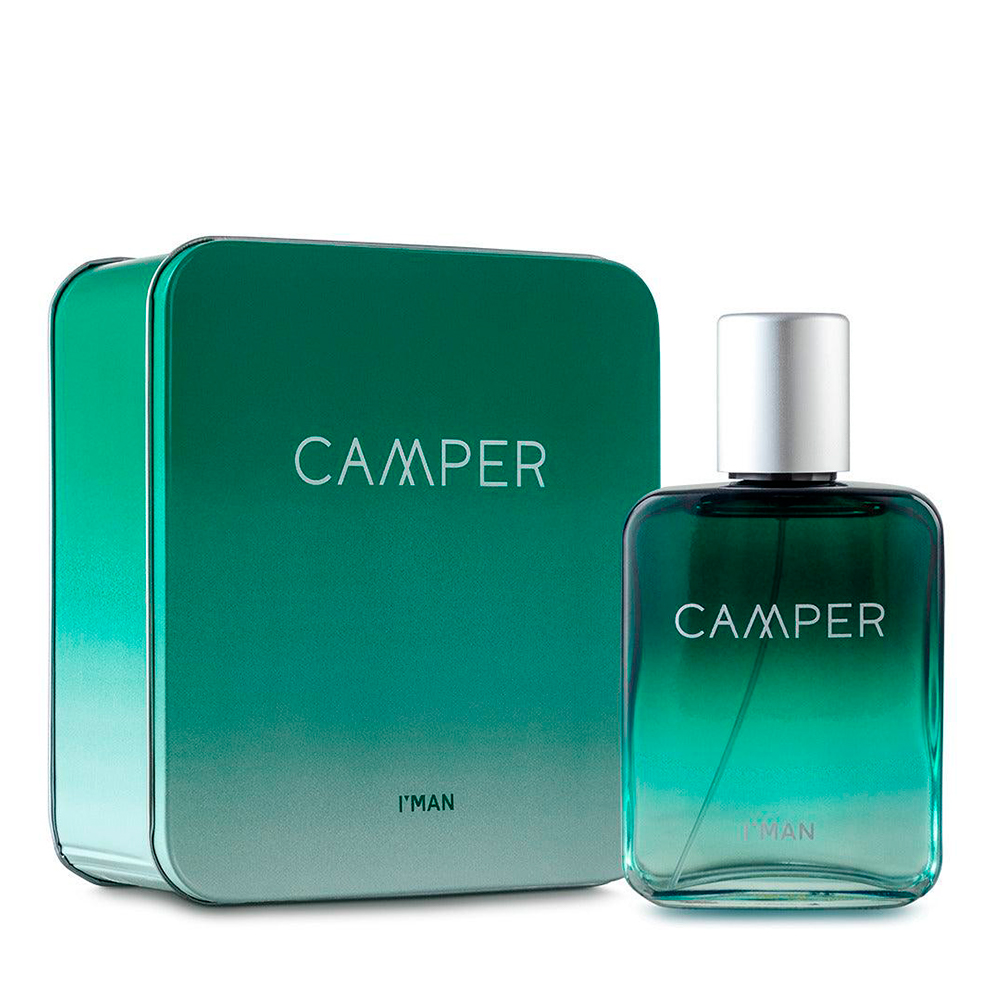 Frasco oficial do perfume CICLO DEO COL I MAN CAMPER 100ML