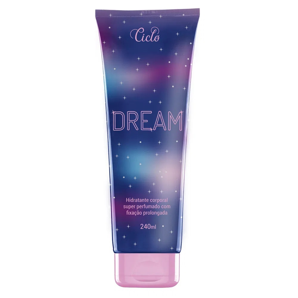 Frasco oficial do perfume CICLO LOC HIDRAT DREAM 240ML