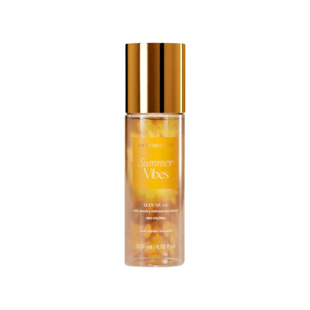 Frasco oficial do perfume YB BODY SPLASH SUMMER VIBES 200ML