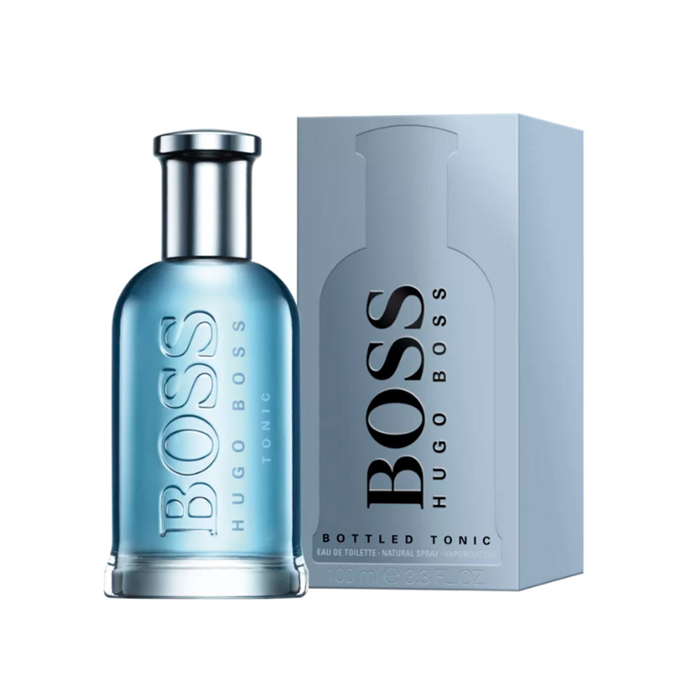 Frasco oficial do perfume *HB BOSS BOTTLED TONIC FOR MEN EDT 50ML