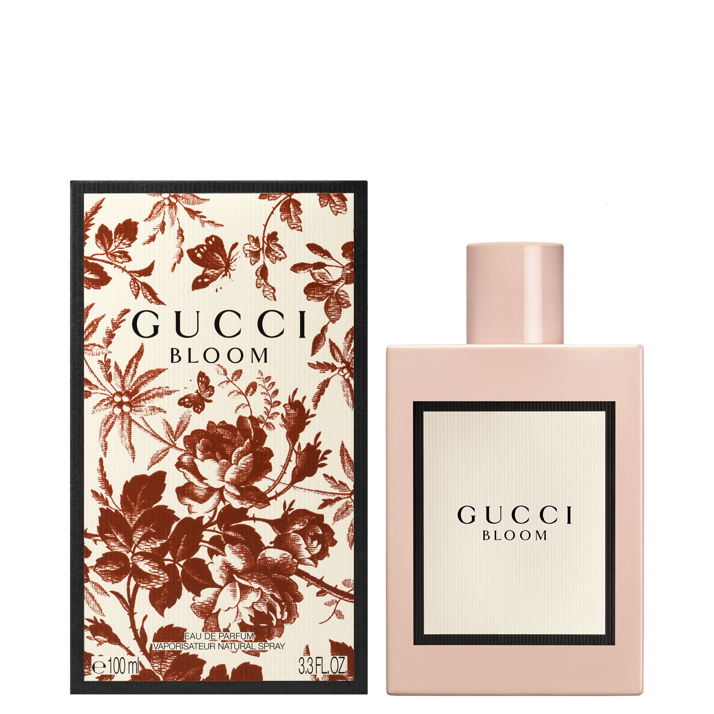 Frasco oficial do perfume GUCCI BLOOM EDP 100ML