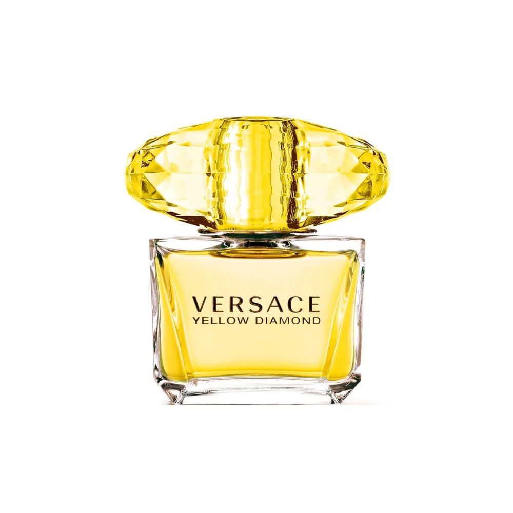 Frasco oficial do perfume VERSACE YELLOW DIAMOND EDT 90ML