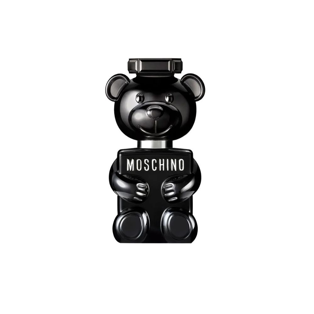 Frasco oficial do perfume MOSCHINO TOY BOY EDP 50ML