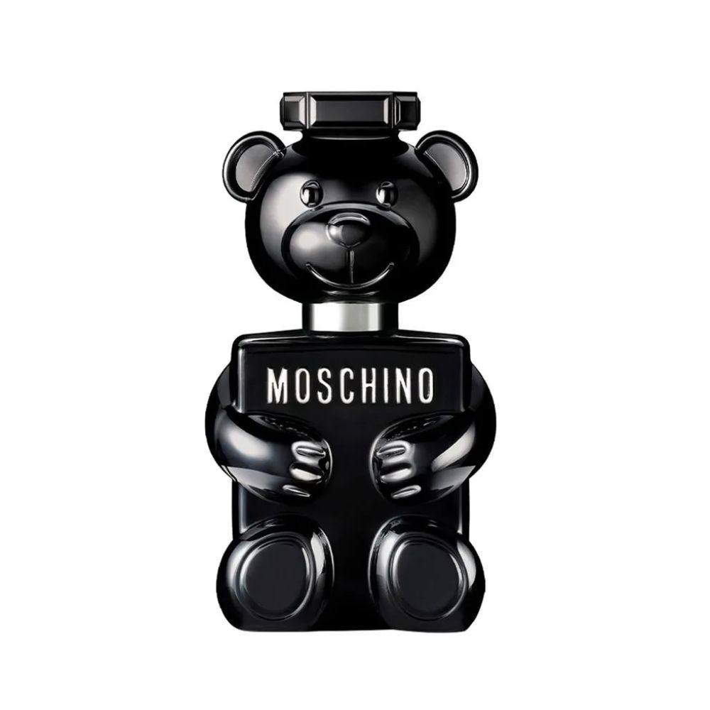 Frasco oficial do perfume MOSCHINO TOY BOY EDP 100ML