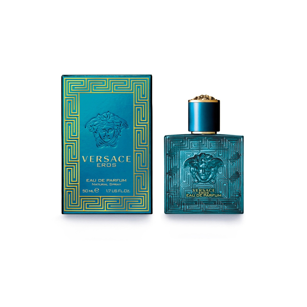 Frasco oficial do perfume VERSACE EROS EDP 50ML
