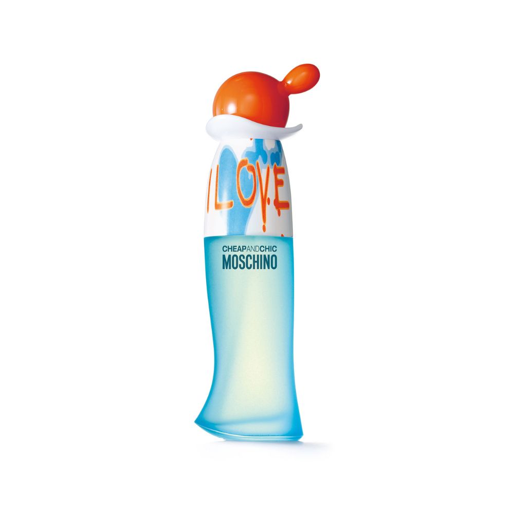 Frasco oficial do perfume MOSCHINO I LOVE LOVE EDT 30ML