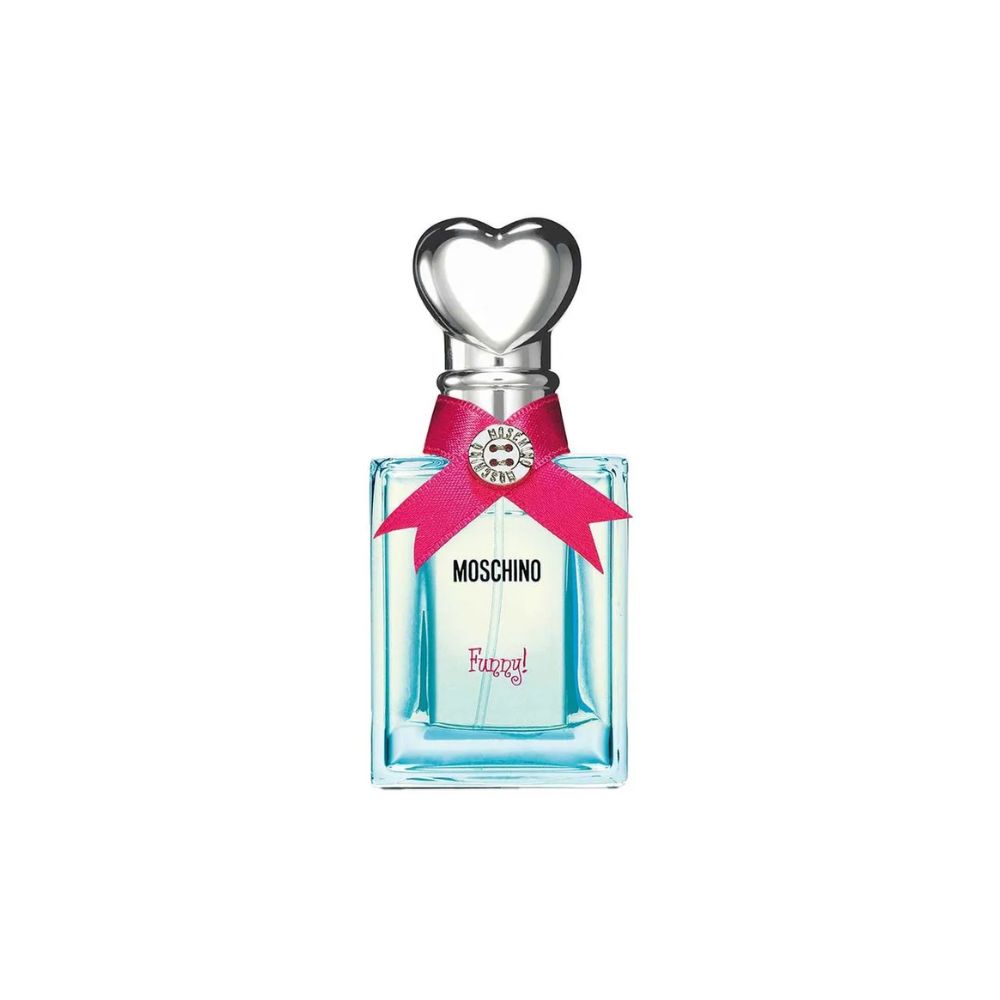 Frasco oficial do perfume MOSCHINO FUNNY EDT 25ML