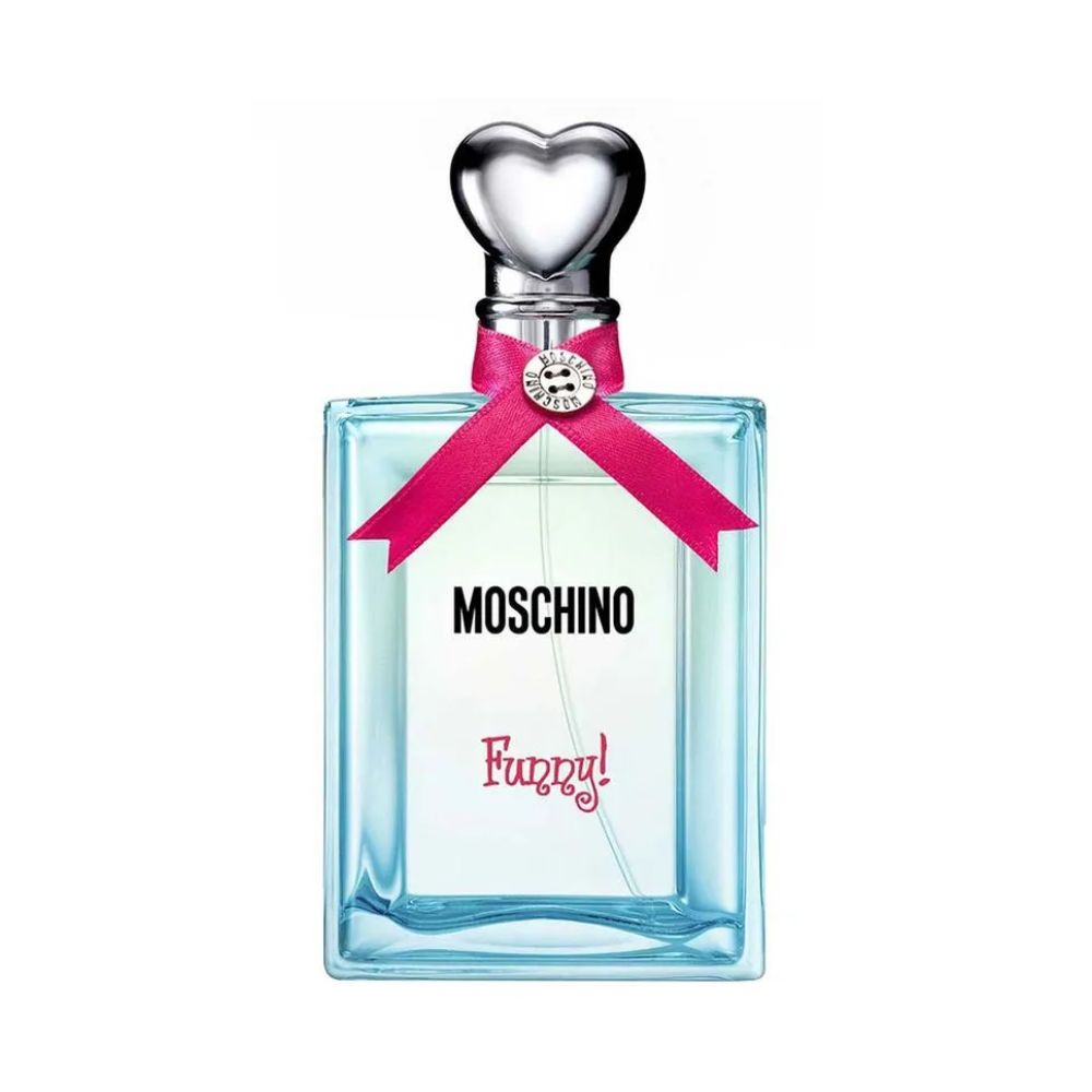 Frasco oficial do perfume MOSCHINO FUNNY EDT 100ML